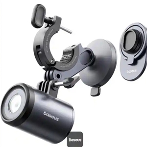 هولدر و چراغ قوه دوچرخه و موتور بیسوس Baseus PrimeTrip Light And Bike Holder BS-CG025