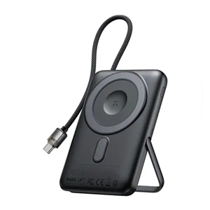 پاوربانک وایرلس مگنتی 10000 با کابل متصل مک دودو Mcdodo Wireless Power Bank MC-632