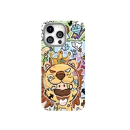 قاب OGBRO اوجی برو Beast Hunt Series Lion King مناسب برای Apple iPhone 16 Pro