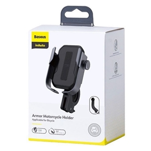 هولدر دوچرخه و موتور بیسوس Baseus Armor Motorcycle Holder SUKJA-01 ابعاد 4 تا 6.5 اینچ