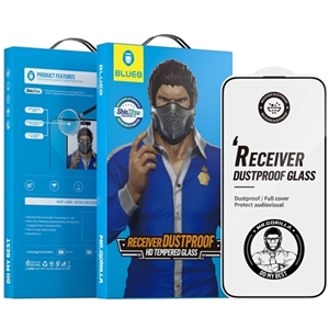 گلس برند BLUEO  مدل Large ARC Anti Dust Glass مناسب برای Apple iPhone 15 Pro