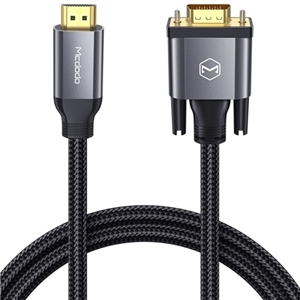 کابل اچ‌دی‌ام‌آی به وی‌جی‌آی 2 متری مک‌دودو MCDODO HDMI TO VGA 4K Adapter Cable Audio Video CA-7770