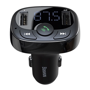 شارژر فندکی و پخش کننده بلوتوث Baseus T Typed Bluetooth CCTM-01 فلش و رم خور