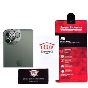 محافظ لنز دوربین بوف مدل 3D Plus مناسب برای گوشی موبایل اپل IPHONE 11 Pro