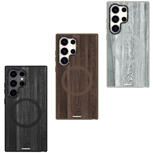 قاب یانگ کیت YOUNGKIT مدل Wooden Texture Magsafe مناسب یرای Galaxy S24 Ultra