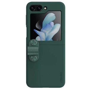 کاور نیلکین مدل Flex Flip Finger Strap Liquid Silicone مناسب برای گوشی موبایل سامسونگ Galaxy Z Flip5/W24 Flip