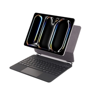 کاور کیبورد دار برند گرین لاین Green Lion مدل Magic Keyboard Case مناسب برای Apple iPad Pro 11 2024