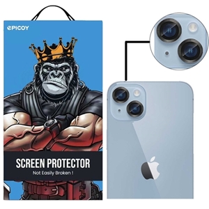 محافظ لنز دوربین اپیکوی مدل HD-ColorLenz مناسب برای گوشی موبایل اپل Iphone 15 Plus