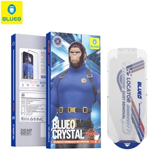 محافظ صفحه بلو کریستالی با اپلیکاتور Blueo Crystal Anti-Scratch Tempered Glass With Applicator مناسب برای Apple iPhone 17 Pro Max