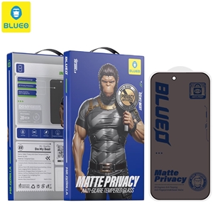 محافظ صفحه بلو مات پرایوسی Blueo Full Cover Anti-Peep privacy Matte Glass مناسب برای Apple iPhone 17 Pro Max