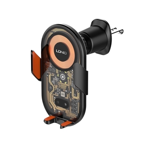 هولدر و شارژر وایرلس دریچه کولری هوشمند الدینیو LDNIO MA30 توان 15 وات