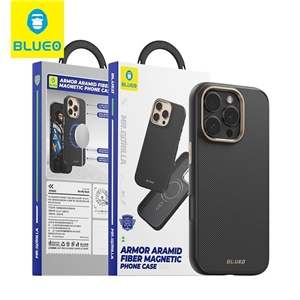 قاب برند بلو Blueo Armor Aramid Fiber Magnetic Case مناسب برای Apple iPhone 16 Pro