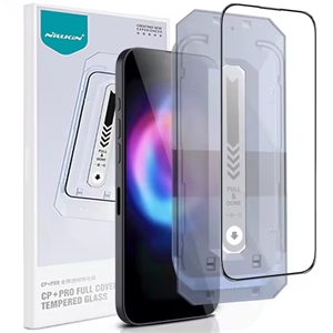 محافظ صفحه نمایش گلس برند نیلکین Nillkin مدل CP Plus Pro مناسب Apple iPhone 16 Pro Max بهمراه ابزار نصب