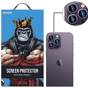 محافظ لنز دوربین اپیکوی مدل HD-ColorLenz مناسب برای گوشی موبایل اپل Iphone 14 Pro Max