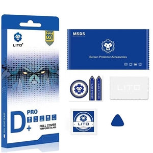 گلس شفاف لیتو آیفون Glass Lito D+ Pro Full Coverage Apple iPhone 12 Pro Max