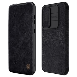 کیف چرمی نیلکین سامسونگ Samsung Galaxy A35 Nillkin Qin Pro Leather Case دارای محافظ دوربین