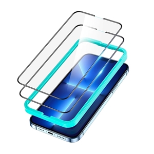 محافظ صفحه نمایش ESR iPhone 13 Armorite X Screen Protector بسته دوتایی