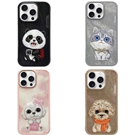 قاب برند نیمی مدل Nimmy New Big Eye Cute Pets Series Iphone مناسب برای Apple iPhone 16