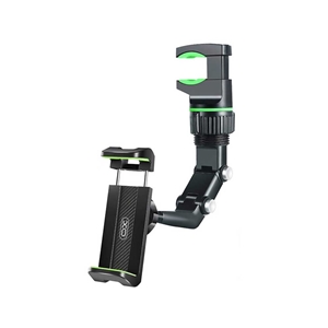 هولدر موبایل آینه وسط خودرو XO C107 با قابلیت چرخش 360 درجه