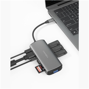 هاب شارژر تایپ سی انرژیا مدل AluHub Max