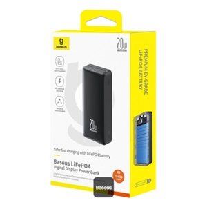 پاوربانک 18400 بیسوس Baseus LifePO4 P10071000113-00 توان 20 وات