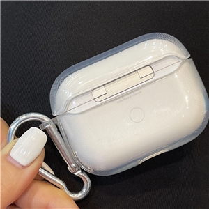 کاورضد ضربه ایرپاد اگشل Eggshell مدل شفاف مناسب برای Air Pods Pro