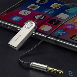 گیرنده صوتی بلوتوثی بیسوس Baseus BA01 Wireless Adapter Cable CABA01-01