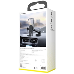 پایه نگهدارنده گوشی موبایل بیسوس مدل Simplism Gravity Car Mount Holder