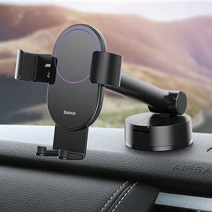 پایه نگهدارنده گوشی موبایل بیسوس مدل Simplism Gravity Car Mount Holder