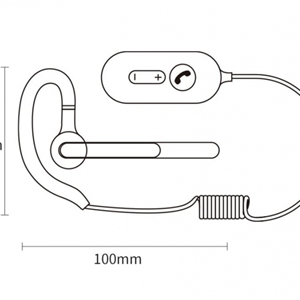 هدست بلوتوث تک گوش بیسوس Baseus COVO A10 Wireless Earphone