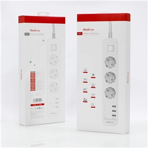 چند راهی برق و شارژر هادرون Hadron P323 دارای 3 پورت
