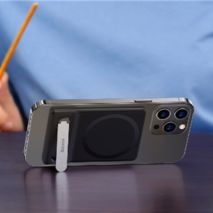 پایه نگهدارنده مگنتی گوشی موبایل بیسوس Foldable Magnetic Bracket LUXZ010001