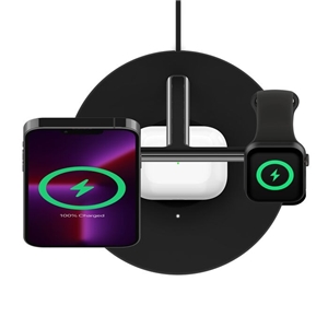 شارژ بیسیم 3 در 1 برند بلکین Belkin مدل BoostCharge Pro WIZ017