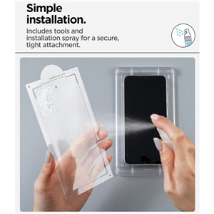 محافظ صفحه نمایش اسپیگن Spigen EliteShield EZ Fit HD Galaxy S25 Ultra