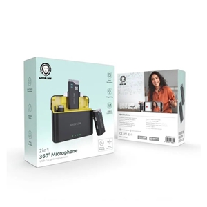 میکروفن یقه ای Green Lion مدل GN3IN1MIC360D 3 in 1