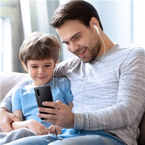 مبدل 1 به 2 AUX جوی روم Joyroom Headphone cable SY-A04