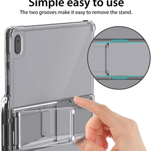 قاب تبلت آراری سامسونگ Araree Mach Stand Galaxy S7 FE Clear cover