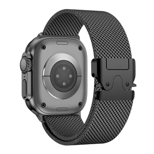 بند جیتک مدل Milanese SS برای اپل واچ 45/46/49mm