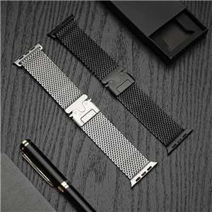 بند جیتک مدل Milanese SS برای اپل واچ 45/46/49mm