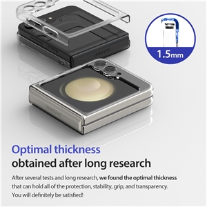 قاب محافظ آراری سامسونگ Samsung Galaxy Z Flip 5 Araree Nukin Clear