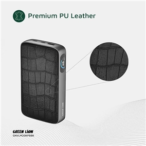پاوربانک 100 وات 20000 گرین لاین Green Lion Valmont Power Bank GNVLM20KPBBK