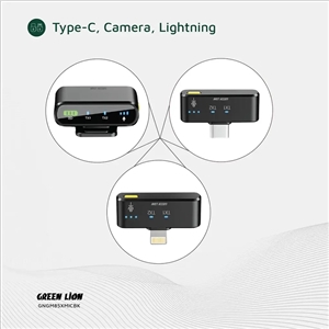 میکروفون بیسیم گرین لاین Green Lion GM-85X Microphone GNGM85XMICBK