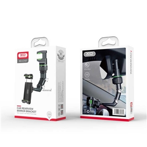 هولدر موبایل آینه وسط خودرو XO C107 با قابلیت چرخش 360 درجه