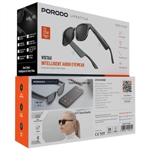 عینک هوشمند پرودو Porodo Vistax Eyewear PDSGUVP103