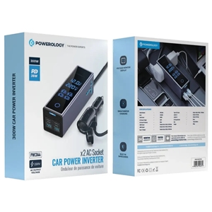 اینورتر 300 وات پاورولوژی Powerology Power Inverter PWCUQC044