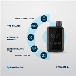 کمپرسور باد دوچرخه و موتور پاورولوژی Powerology P25CMAPBK