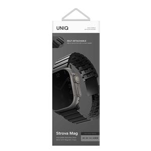 بند استیل اپل واچ یونیک سایز 44/45/49 Uniq Strova Mag