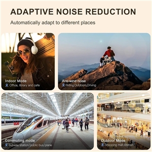 هدفون بی‌سیم QCY H3 با کیفیت صدای HD و باتری قدرتمند