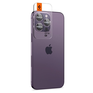 محافظ لنز دوربین اسپیگن مدل Glas.tR EZ Fit برای iPhone 14 Pro