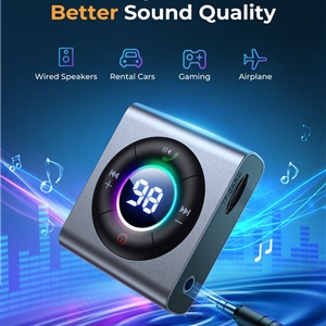 فرستنده و گیرنده بلوتوثی جوبروم Joyroom 2in1 Wireless Transmitter/Receiver JR-CB2